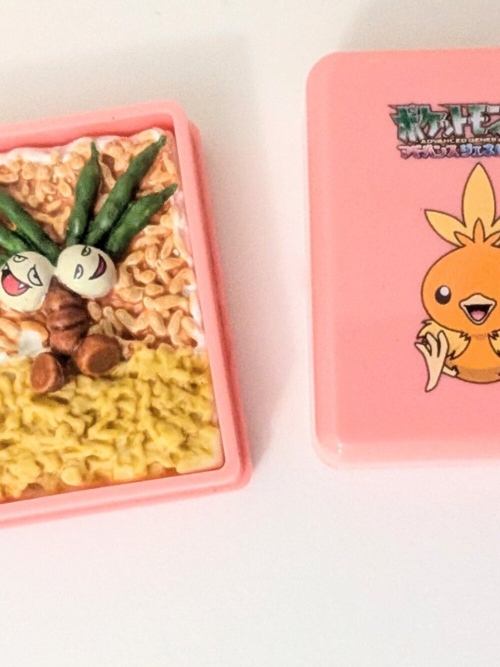 Torchic Pokemon Character Bento Box　Exeggutor Eraser Retro Japan Rare